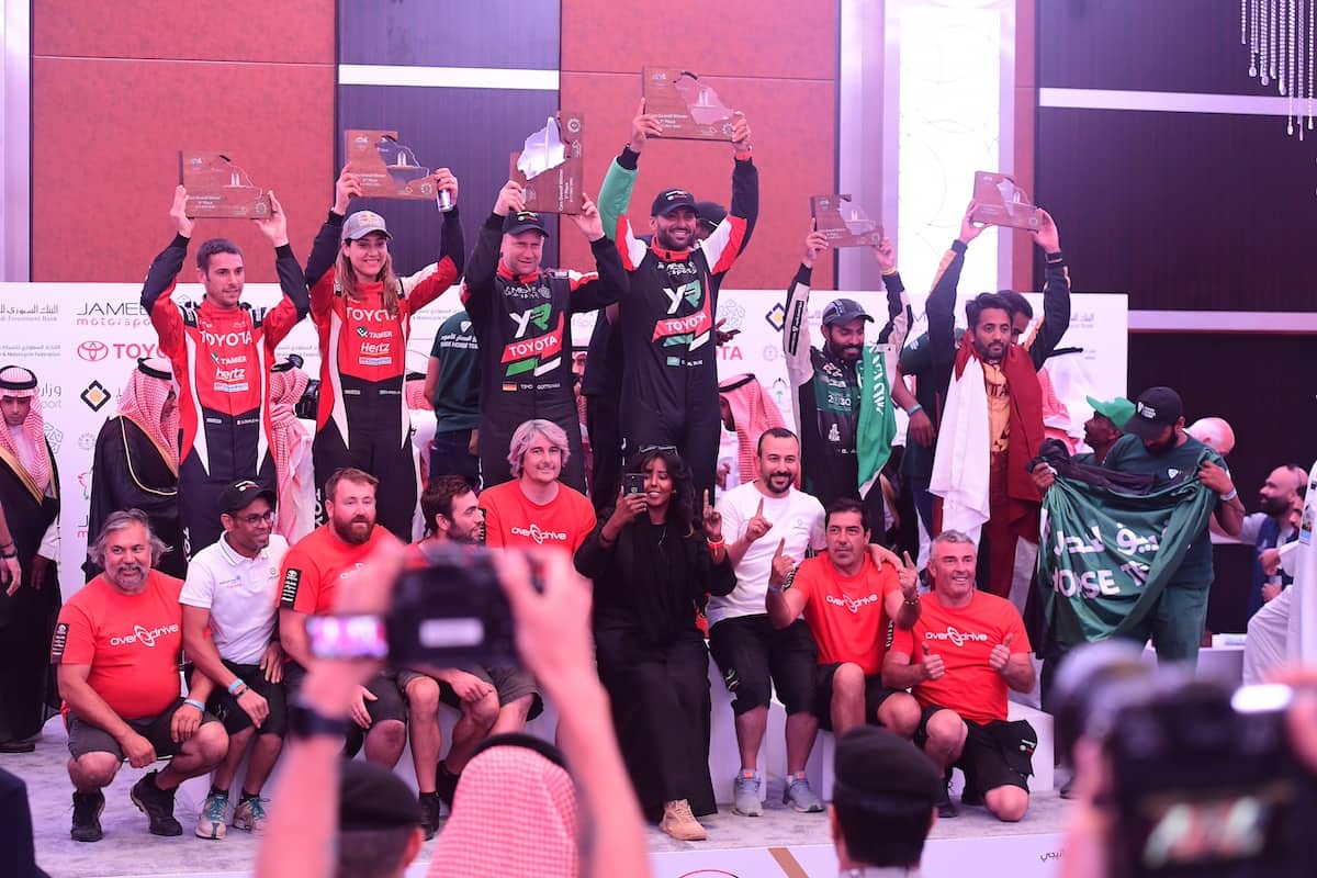 Podium successes at Rally Tabuk, Saudi Toyota Desert Rally Championship