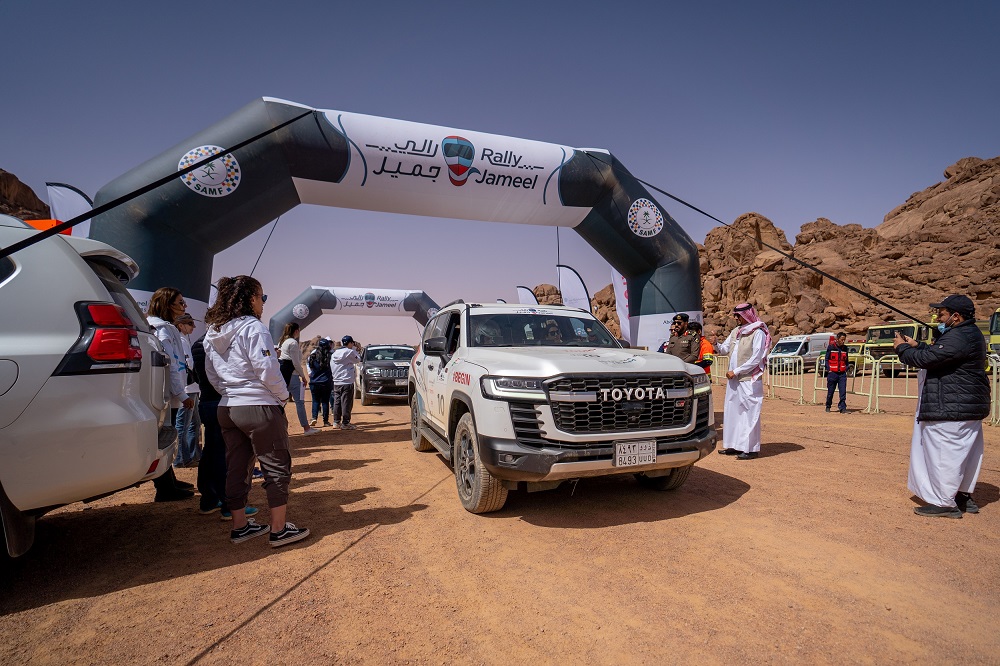 Successful Dakar Racer Dania Akeel Leads After Leg 1 of Rally Jameel, Saudi Arabia’s First Ever Women Only Motor Event