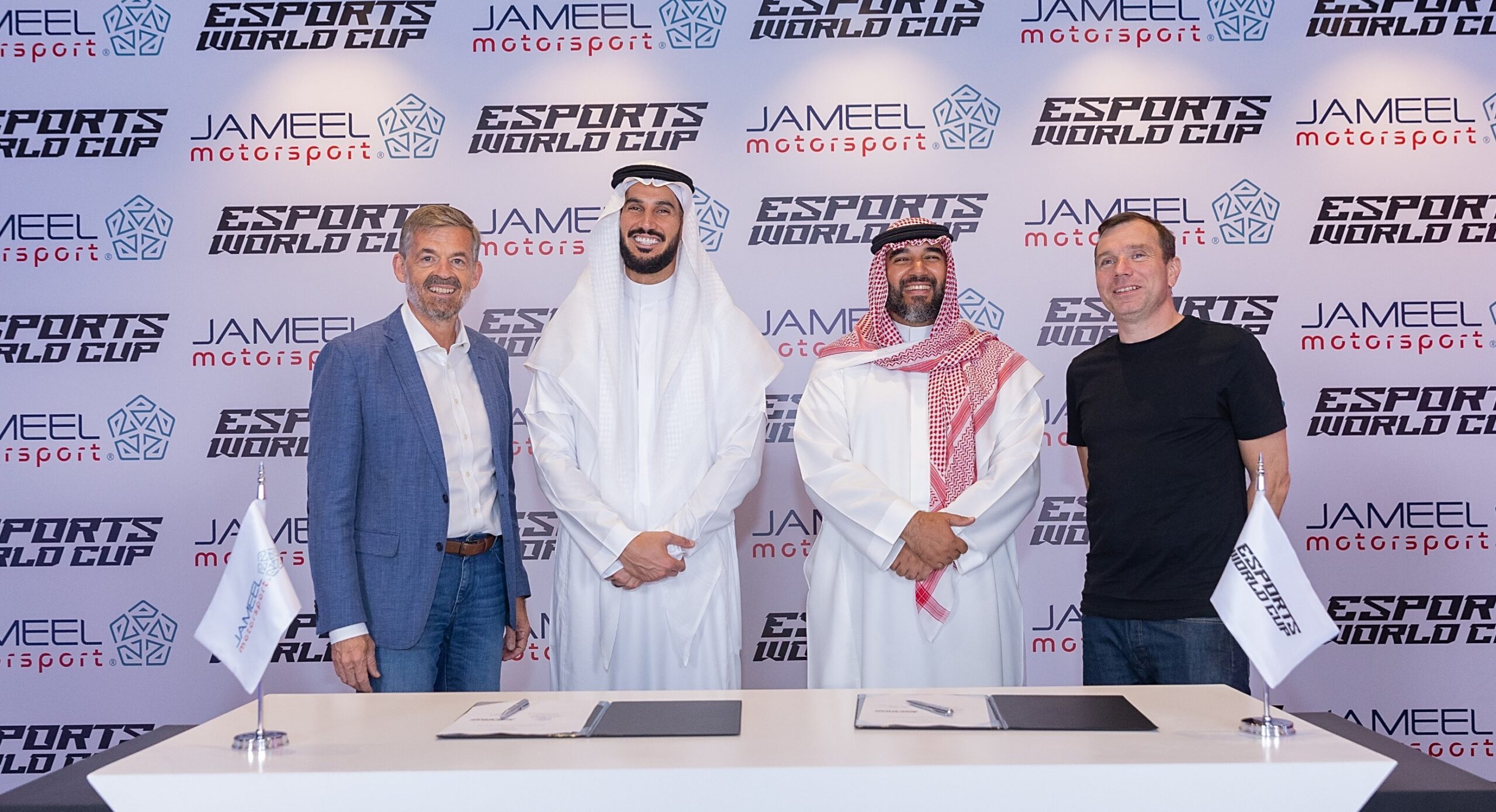 Esports World Cup & Jameel Motorsport forge historic strategic partnership for unprecedented esports event